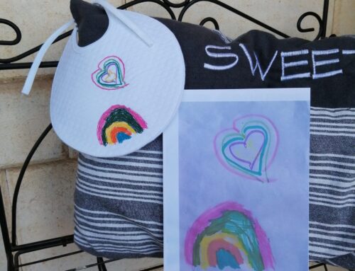 Bavaglino personalizzabile con un tuo disegno: creatività e unicità per i più piccoli